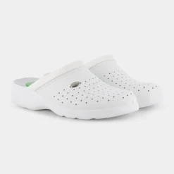 PELLE- CIABATTE BIANCO DU-E23U-01