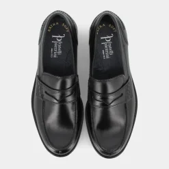 PELLE- MOCASSINI NERO 1410