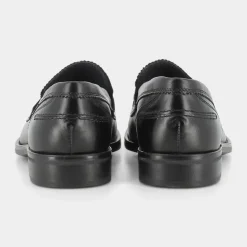 PELLE- MOCASSINI NERO 1410