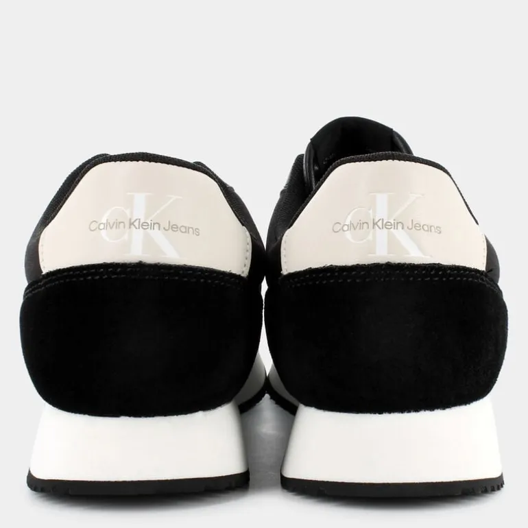 PHUKET RETRO RUNNER- SNEAKERS BLACK/EGGSHELL/WHITE YM010320GR