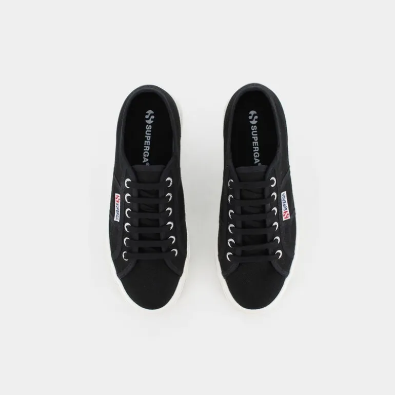 2740 PLATFORM- SPORTIVE Black-F Avorio S21384W