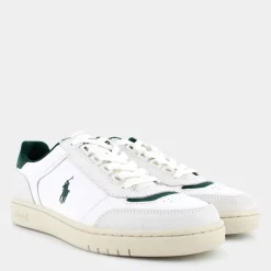 POLO CRT SPT- SNEAKERS DECKWASH WHITE/FOREST 809940317