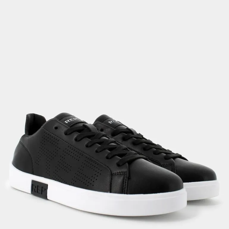 POLYS STUDIO- SNEAKERS BLACK WHITE RZ3P0014L