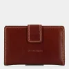 PORTAFOGLIO DONNA- PICCOLA PELLETTERIA COGNAC 9838046PIE