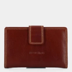 PORTAFOGLIO DONNA- PICCOLA PELLETTERIA COGNAC 9838046PIE