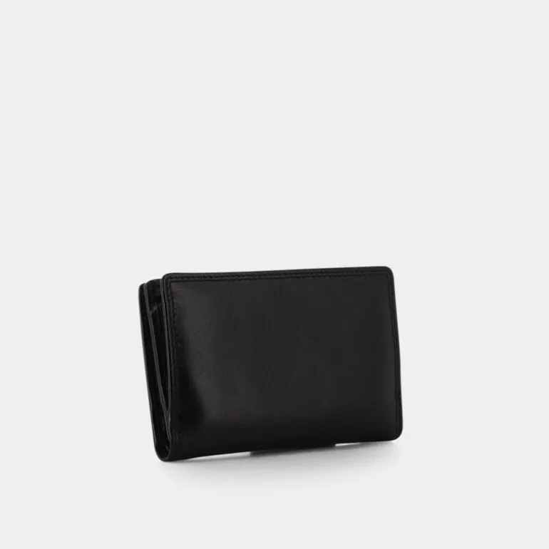 PORTAFOGLIO DONNA- PICCOLA PELLETTERIA NERO 9838046PIE