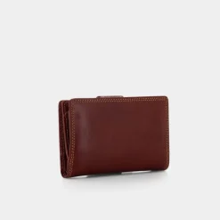 PORTAFOGLIO DONNA- PICCOLA PELLETTERIA COGNAC 9838046PIE