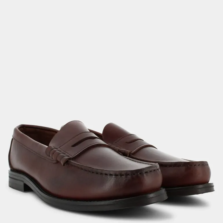 PULL UP- MOCASSINI MARRONE COLL/39I