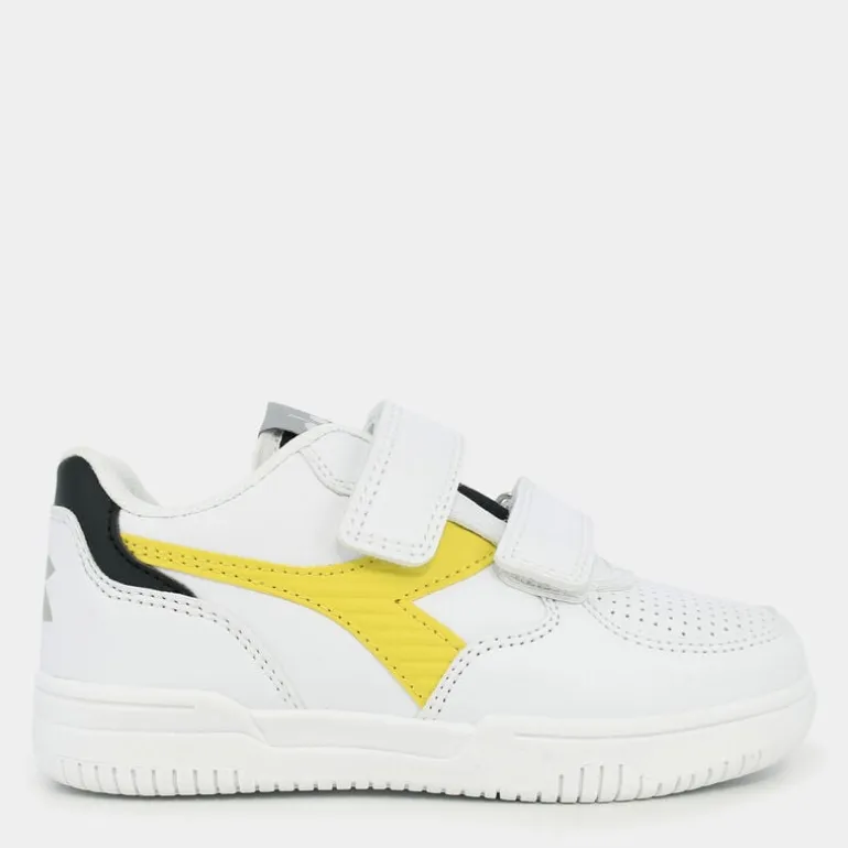 RAPTOR LOW STRIPE PS- SPORTIVE WHITE/YELLOW/BLACK 101.181614