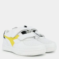 RAPTOR LOW STRIPE PS- SPORTIVE WHITE/YELLOW/BLACK 101.181614