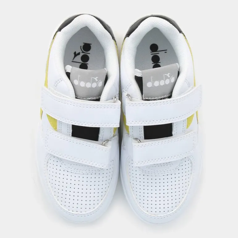 RAPTOR LOW STRIPE PS- SPORTIVE WHITE/YELLOW/BLACK 101.181614