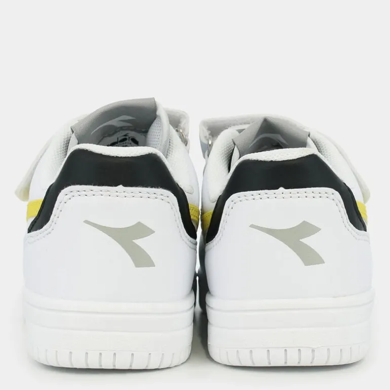 RAPTOR LOW STRIPE PS- SPORTIVE WHITE/YELLOW/BLACK 101.181614