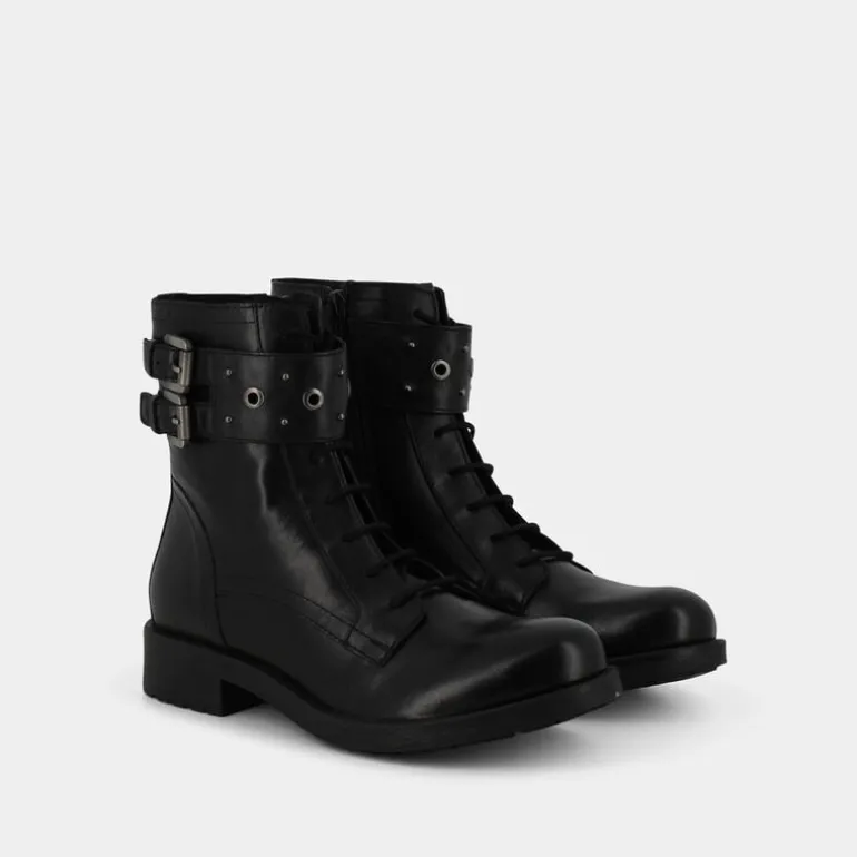 RAWELLE- SCARPONCINI BLACK D266RF000TUC9999