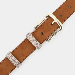 REBELAN- CINTURE COGNAC 600-140A