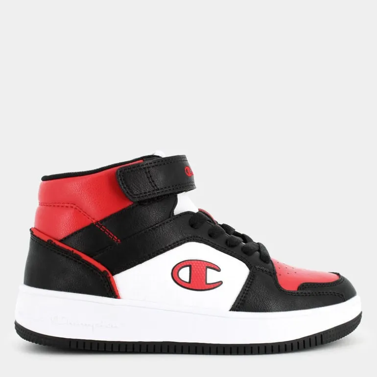 REBOUND 2.0 MID B GS- SPORTIVE NBK/RED/WHT S32413
