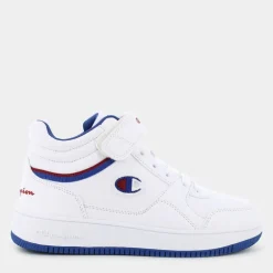 REBOUND MID B GS- SPORTIVE WHT/RBL/BURGUNDY S32405