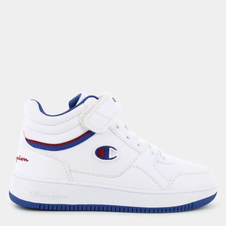 REBOUND MID B GS- SPORTIVE WHT/RBL/BURGUNDY S32405