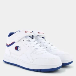 REBOUND MID B GS- SPORTIVE WHT/RBL/BURGUNDY S32405