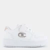 REBOUND PLATFORM GLITTER G PS- SPORTIVE WHT/ROSE GOLD S32830