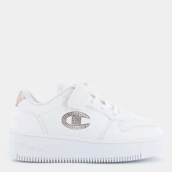 REBOUND PLATFORM GLITTER G PS- SPORTIVE WHT/ROSE GOLD S32830