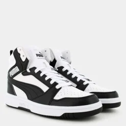 REBOUND V6 MID- SPORTIVE White/Black/Shadow Gray 393831