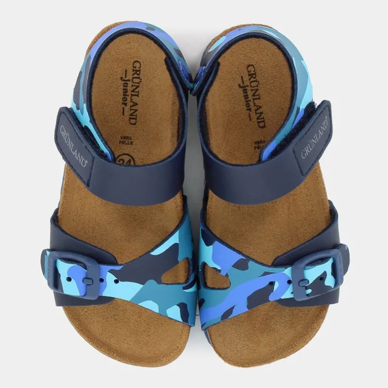 RINI- PRIMI PASSI BLU CAMOUFLAGE SB1441