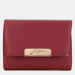 ROOMY- PICCOLA PELLETTERIA DARK RED 2619