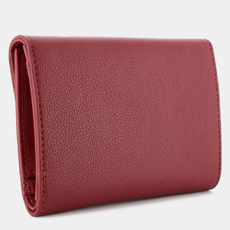 ROOMY- PICCOLA PELLETTERIA DARK RED 2619