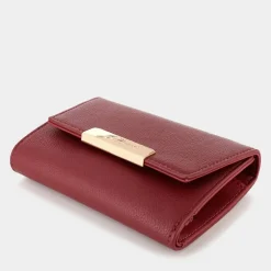 ROOMY- PICCOLA PELLETTERIA DARK RED 2619