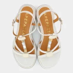 SABINA- SANDALI BIANCO S4SPICY01