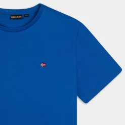 SALIS- T-SHIRT BLU LAPIS NP0A4H8D