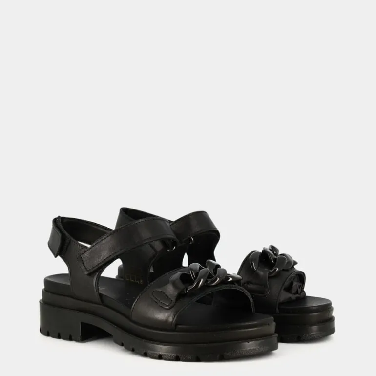 1400- SANDALI NERO IM-E23D-12