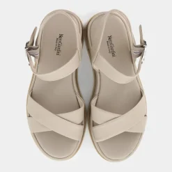 SANDALI BEIGE E410740D