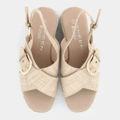 SANDALI BEIGE CR-E25D-09