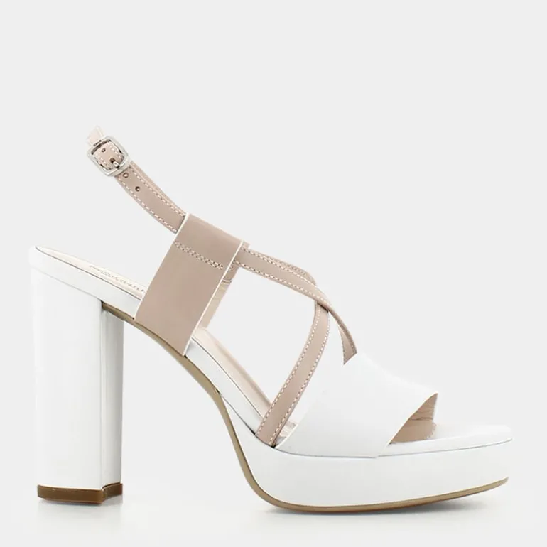 SANDALI BIANCO E307543D 707