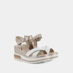 SANDALI BIANCO E218737D 707