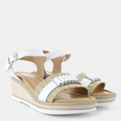 SANDALI BIANCO CM-E25D-02