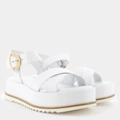 SANDALI BIANCO E410740D