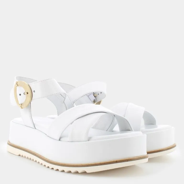 SANDALI BIANCO E410740D