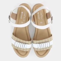 SANDALI BIANCO CM-E25D-02
