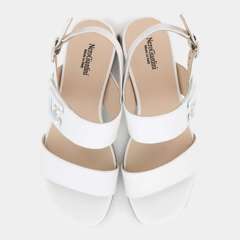 SANDALI BIANCO E410241D 707