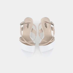 SANDALI BIANCO E307543D 707