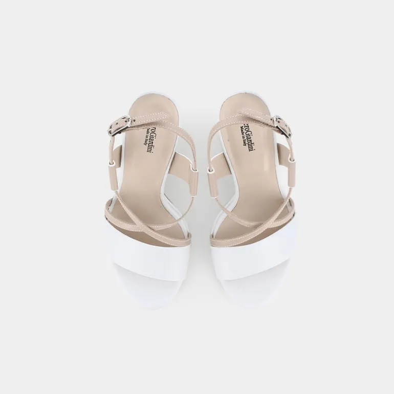 SANDALI BIANCO E307543D 707