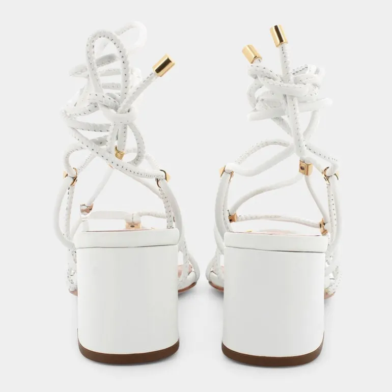 SANDALI BIANCO UN-E24D-05