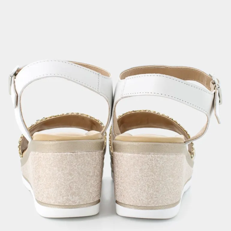 SANDALI BIANCO CM-E25D-02