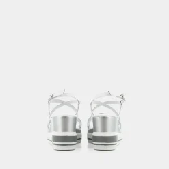 SANDALI BIANCO E307701D 707