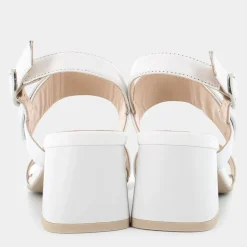 SANDALI BIANCO E410241D 707