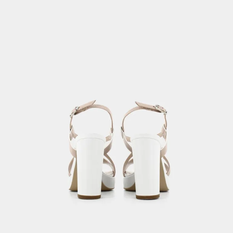 SANDALI BIANCO E307543D 707