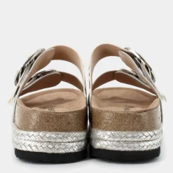 SANDALI BIANCO/MACULATO S11U421