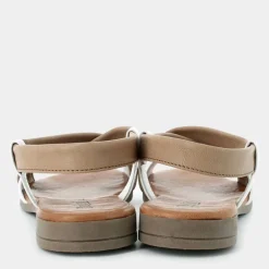 SANDALI BIANCO/NOCCIO MA-E24D-03